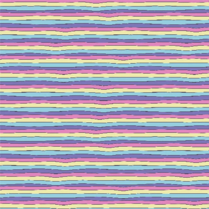 Kinderbettwäsche-Set Colorful Stripes Baumwolle