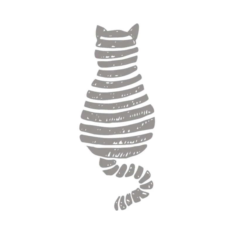 Bettwäsche-Set Graue Katze Mikrofaser