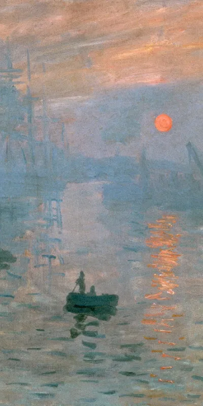 Handtuch Impression Sonnenaufgang - Claude Monet
