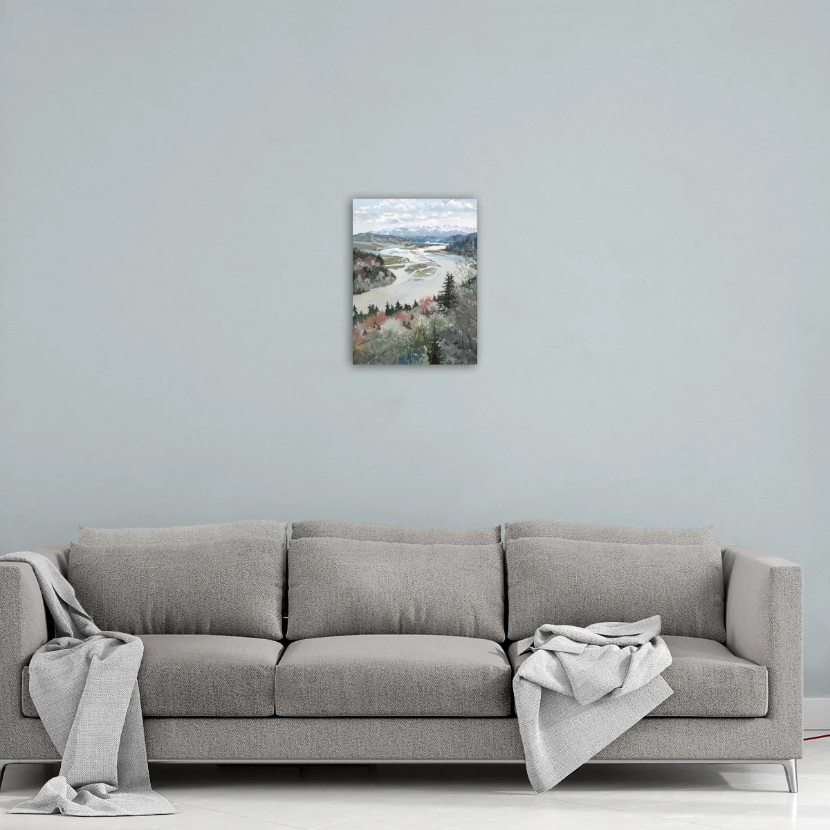 Premium-Leinwand Haushofer