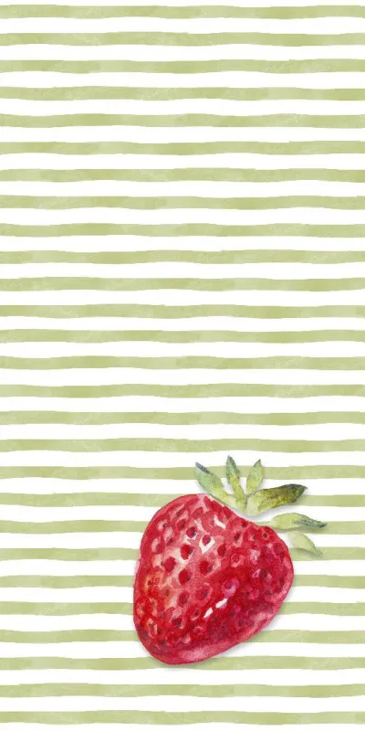 Strandtuch Strawberry Stripes