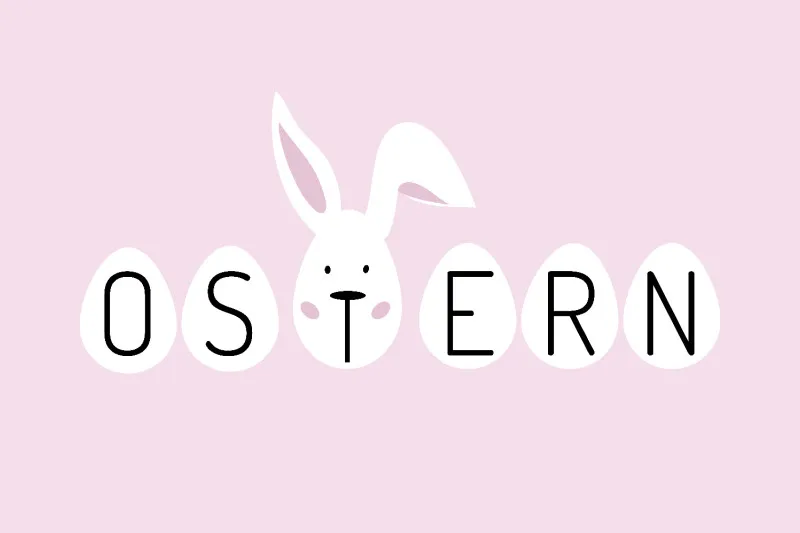 Samtkissenbezug Ostern