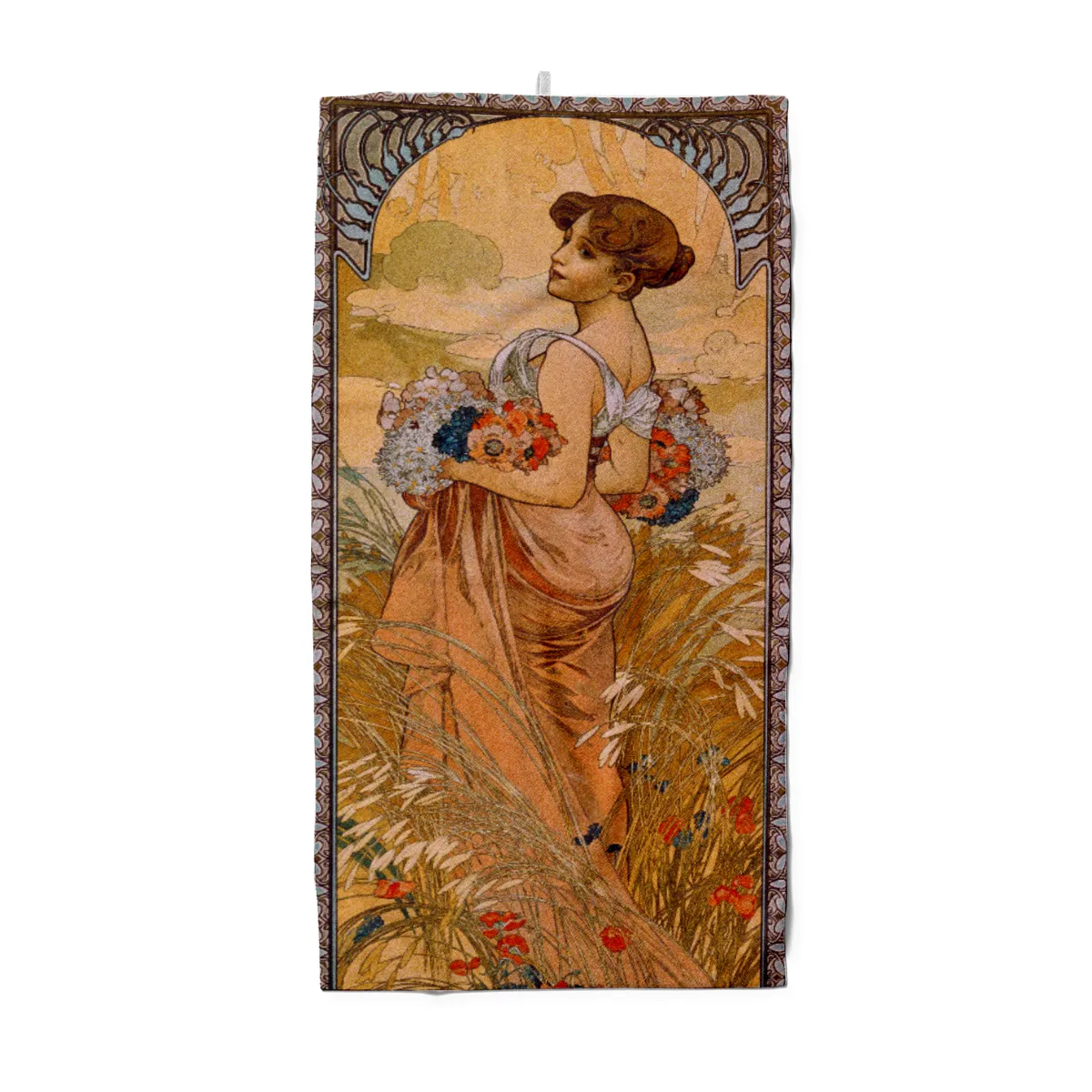 Handtuch Jahreszeiten: Der Sommer - Alfons Mucha