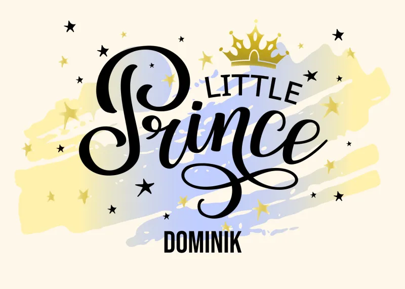 Little Princess - Fußmatte mit Namen personalisiert - Kinderzimmer