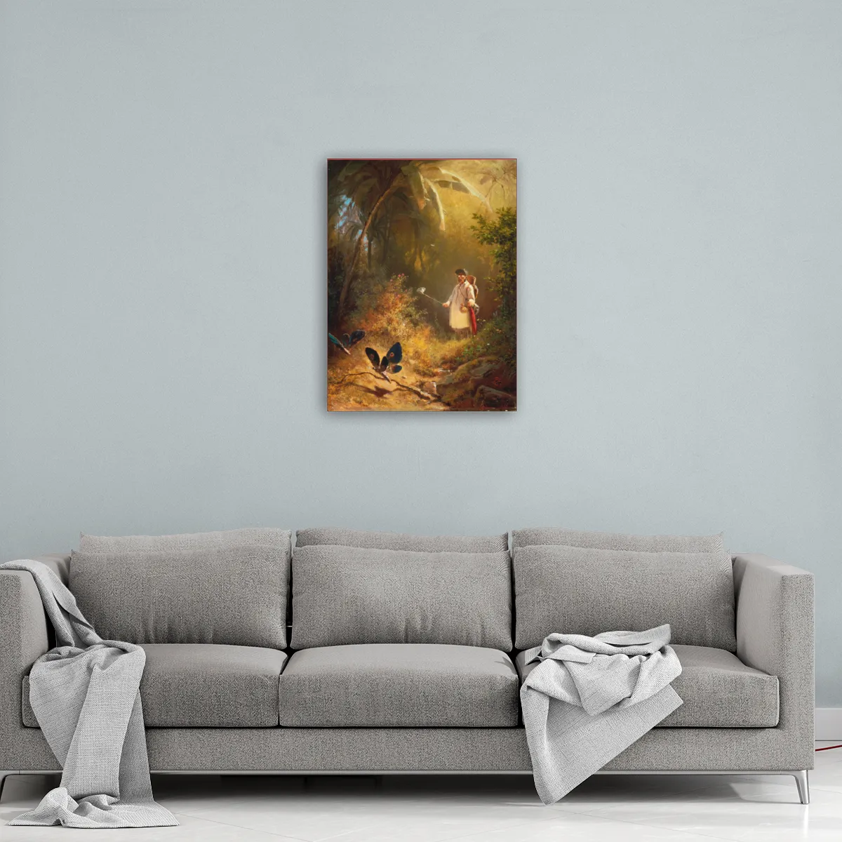 Premium-Leinwand Spitzweg
