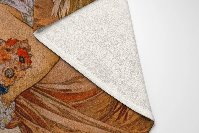 Kuscheldecke Jahreszeiten: Der Sommer - Mucha