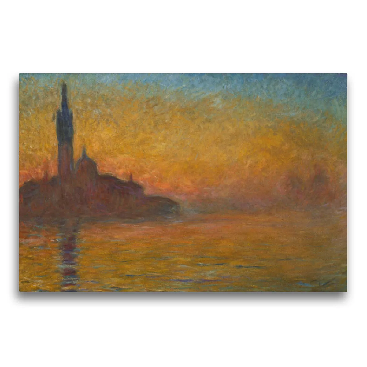 Premium-Leinwand Monet