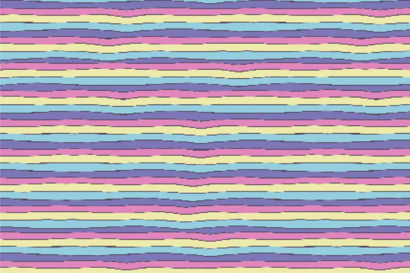 Kinderbettwäsche-Set Colorful Stripes Mikrofaser