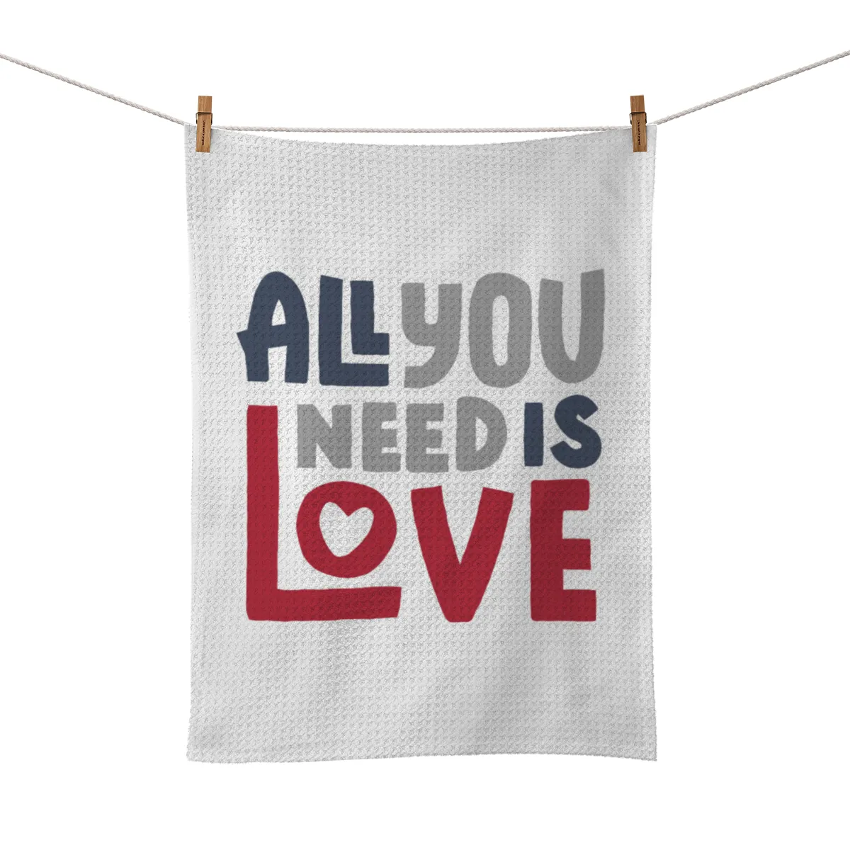 Geschirrtuch All you need is love