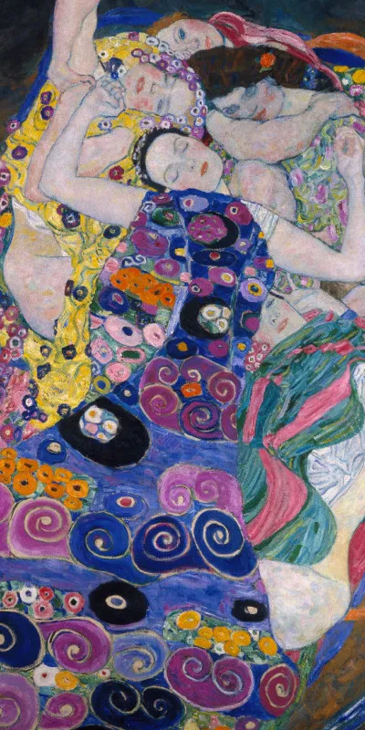 Handtuch Die Jungfrau - Gustav Klimt