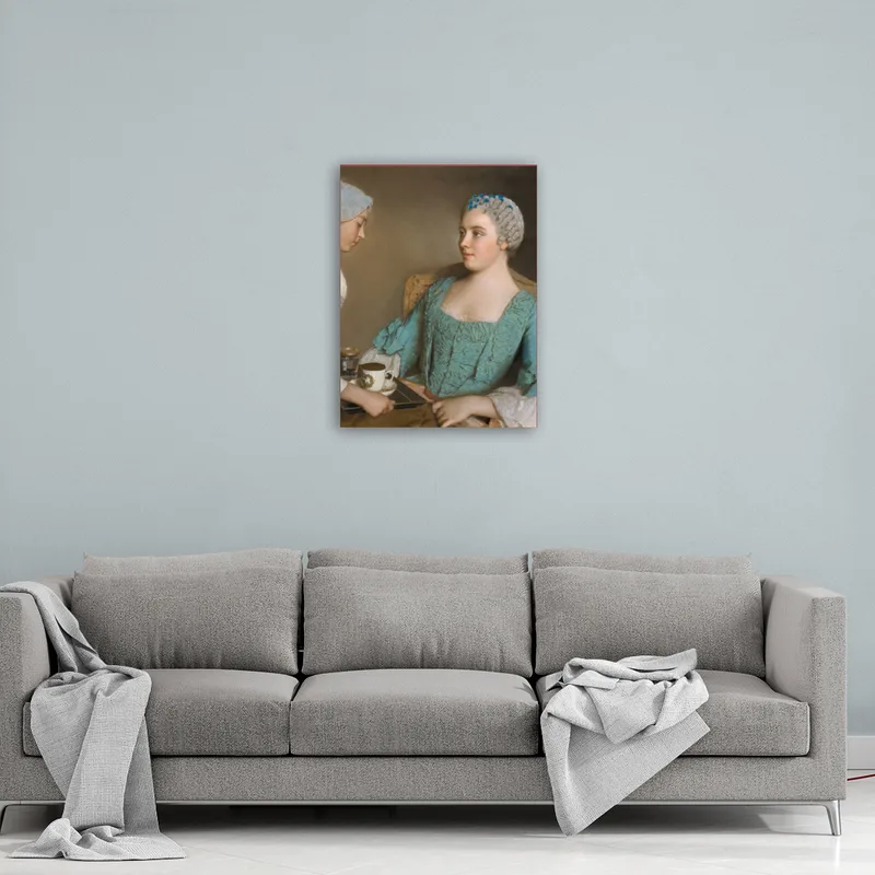 Premium-Leinwand Liotard