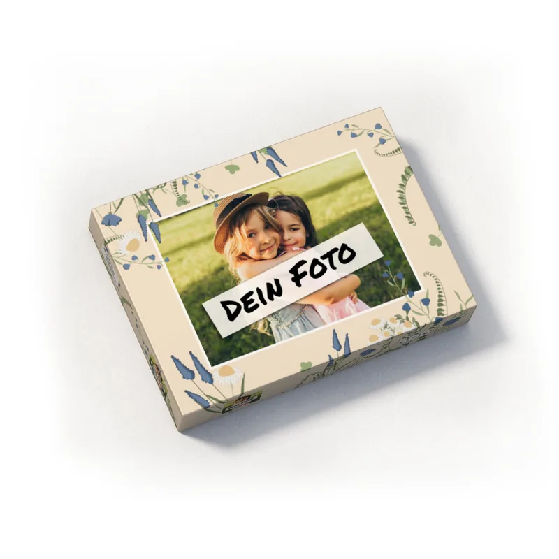Fotopuzzle 500 Teile personalisiert Erwachsene - Schachtel Sommerwiese
