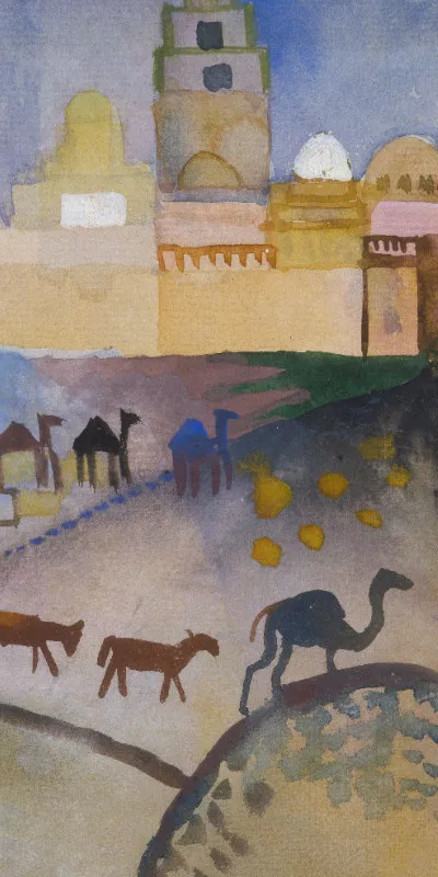 Handtuch Kairouan I - August Macke