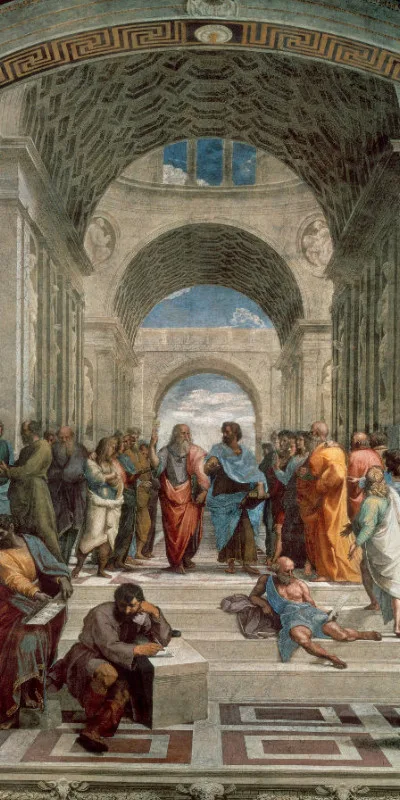 Handtuch Die Schule von Athen - Raffael