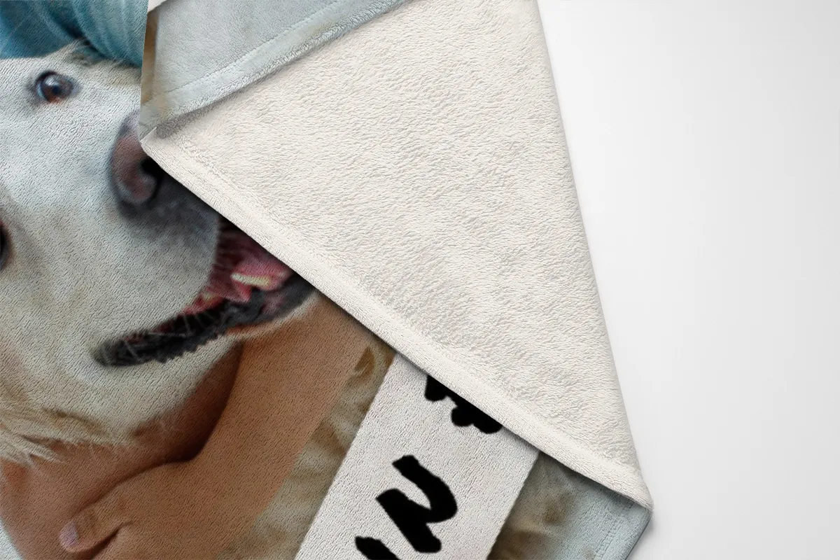 Personalisierte Kuscheldecke mit Foto - personalisierte Fotodecke - Kuscheldecke mit Ihrem Bild - Fotodecke selbst gestalten - Decke Querformat 200 x 140 cm 1 Foto Design 200 x 140 cm