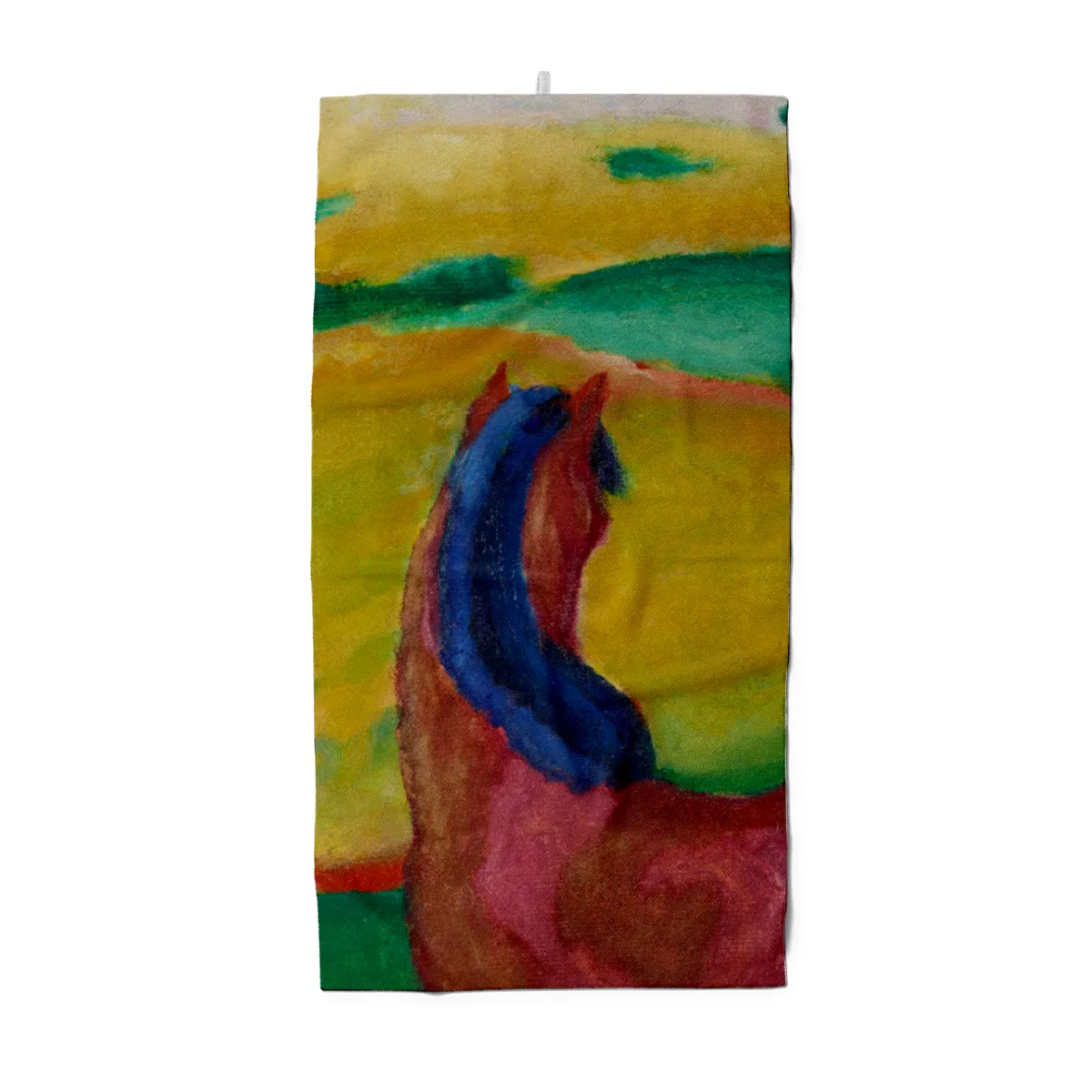 Handtuch Pferd in Landschaft - Franz Marc