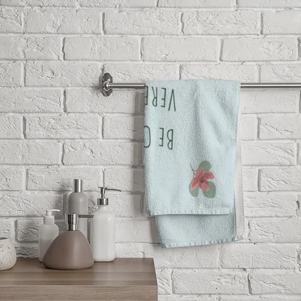 Duschtuch mit Namen personalisierbar - personalisiertes Namens-Duschtuch mit Wunschtext - Capy