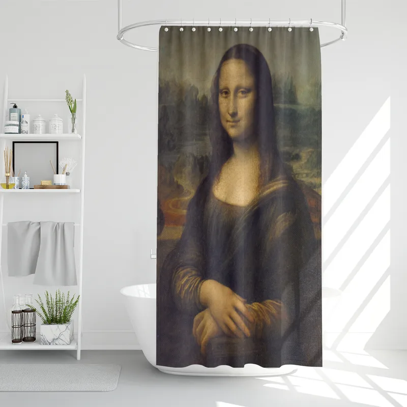 Duschvorhang Da Vinci - Mona Lisa