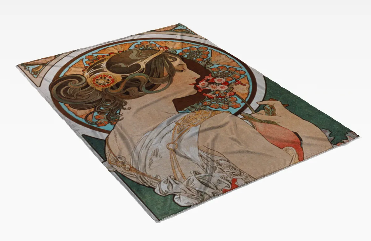 Kuscheldecke Schlüsselblume - Mucha