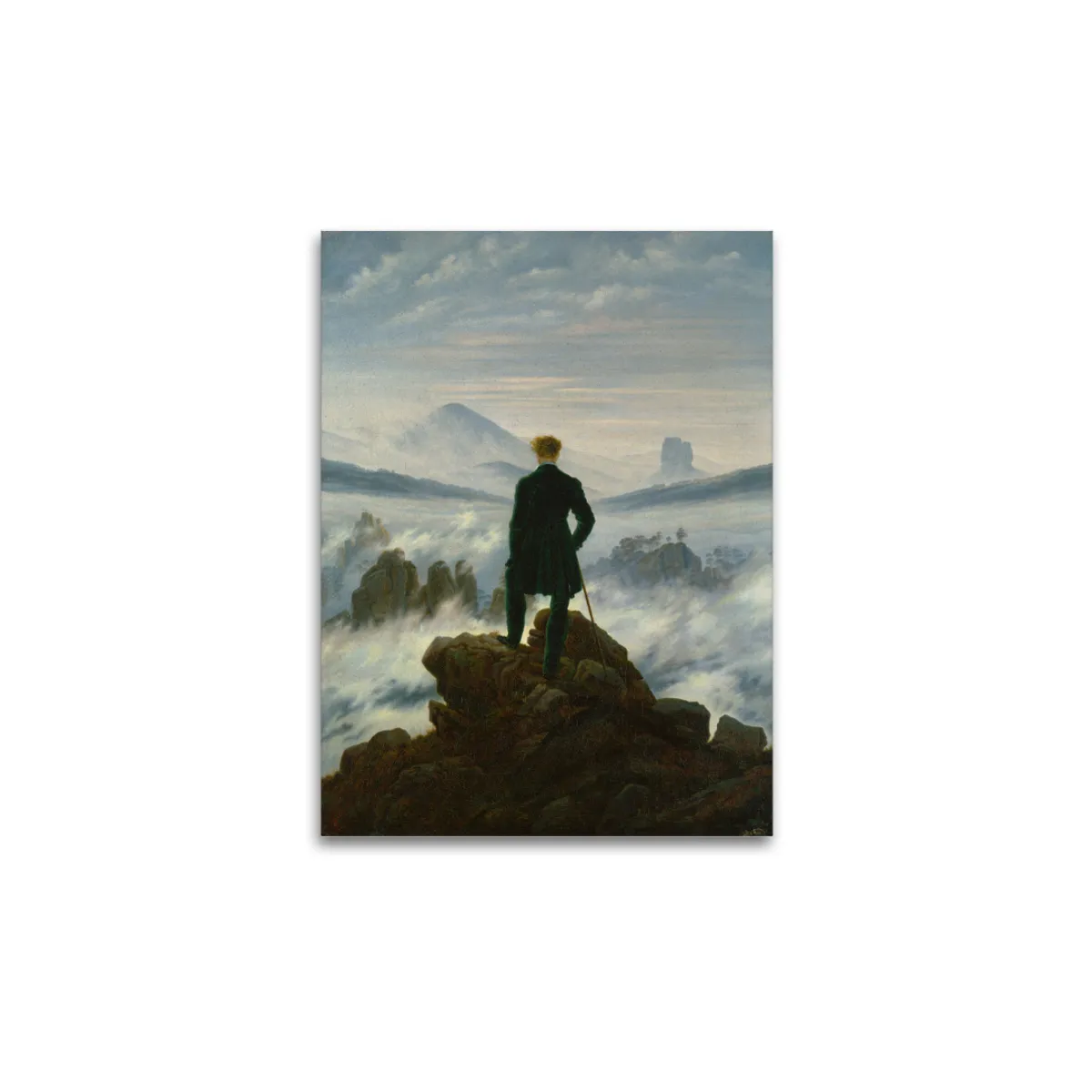 Premium-Leinwand Caspar David Friedrich