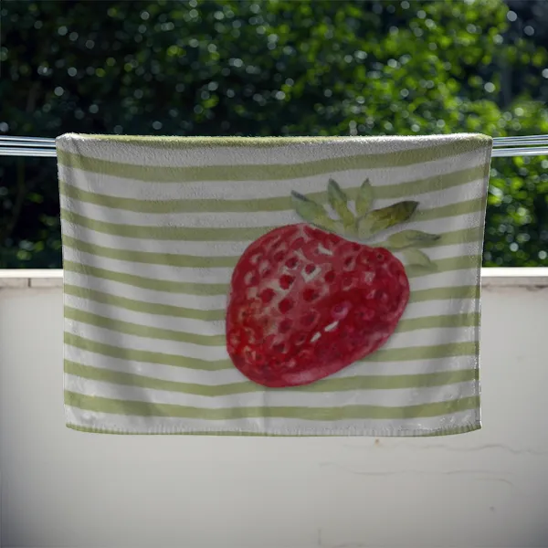 Strandtuch Strawberry Stripes
