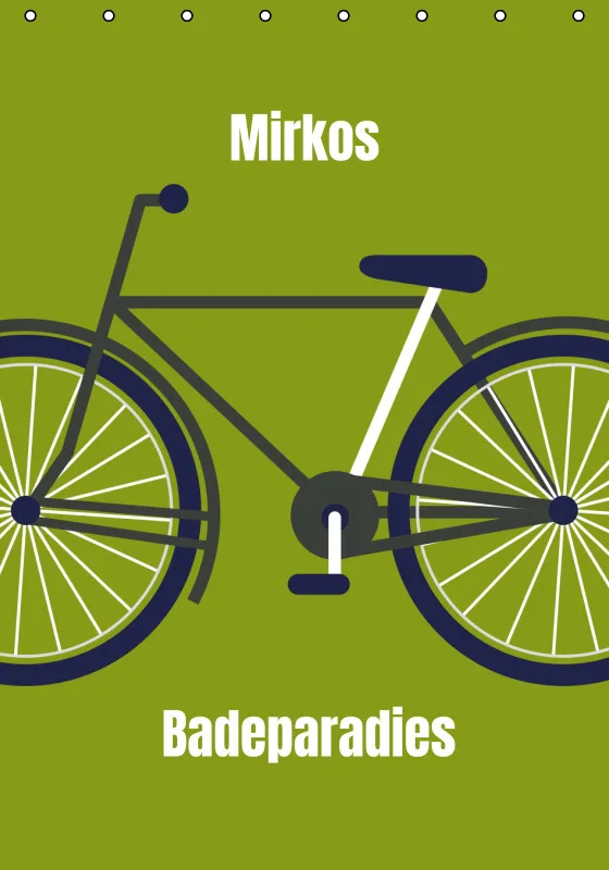 Duschvorhang Fahrrad