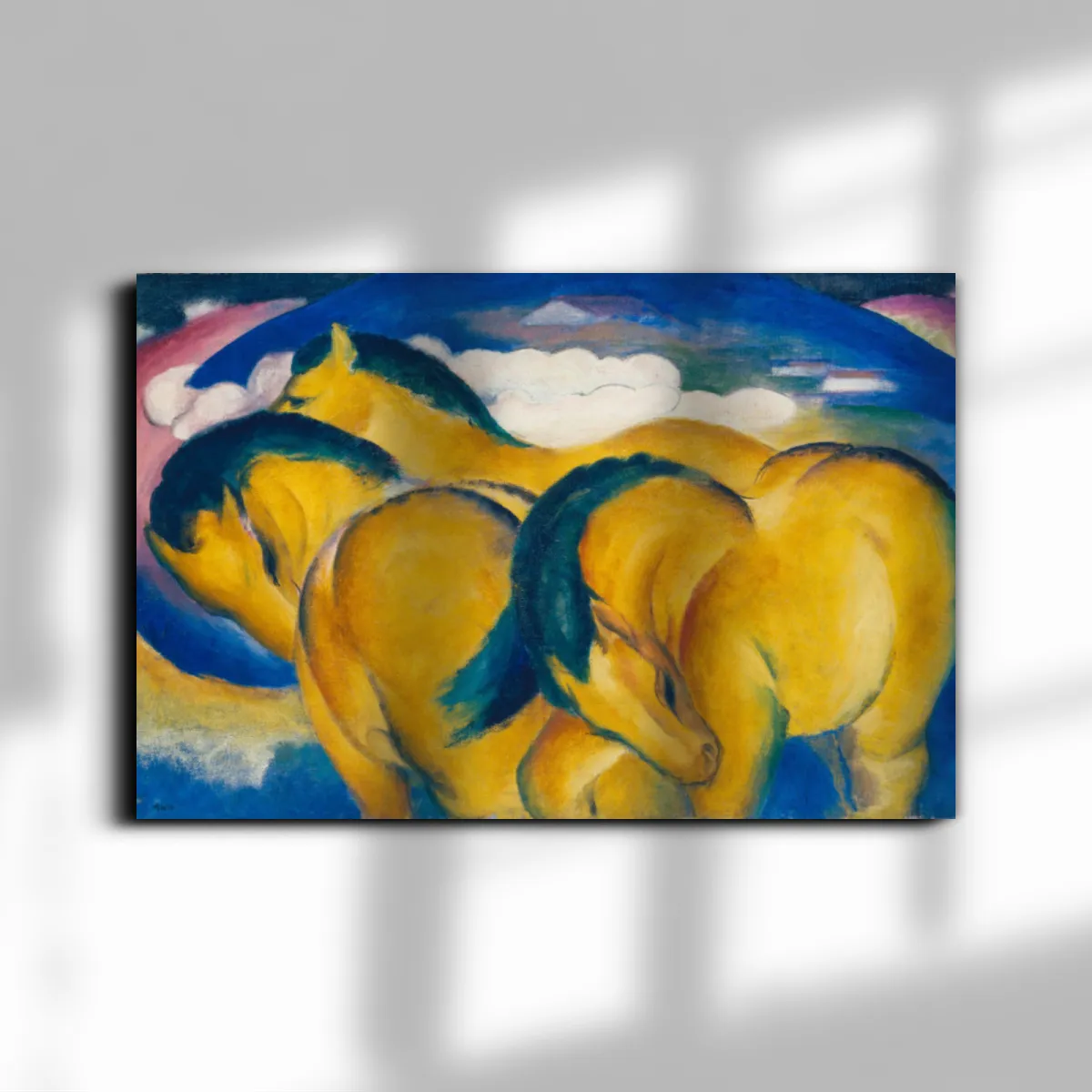 Premium-Leinwand Marc