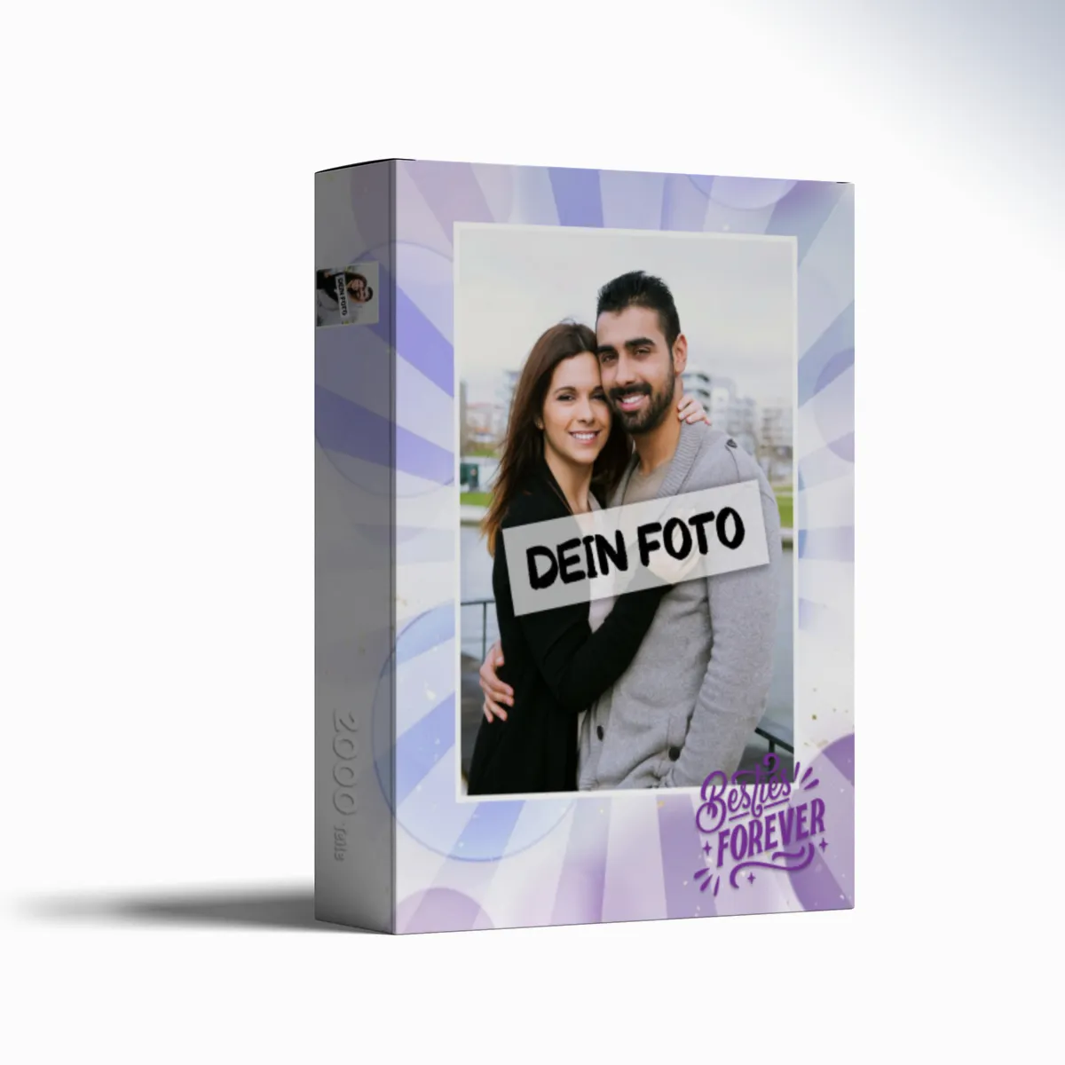 Fotopuzzle 500 Teile personalisiert für Erwachsene - Schachtel Besties