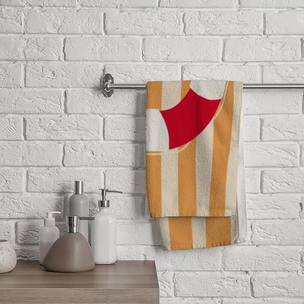 Badetuch Sommer - mit Namen personalisierbar - personalisiertes Namens-Badetuch - Strandtuch mit Wunschtext -