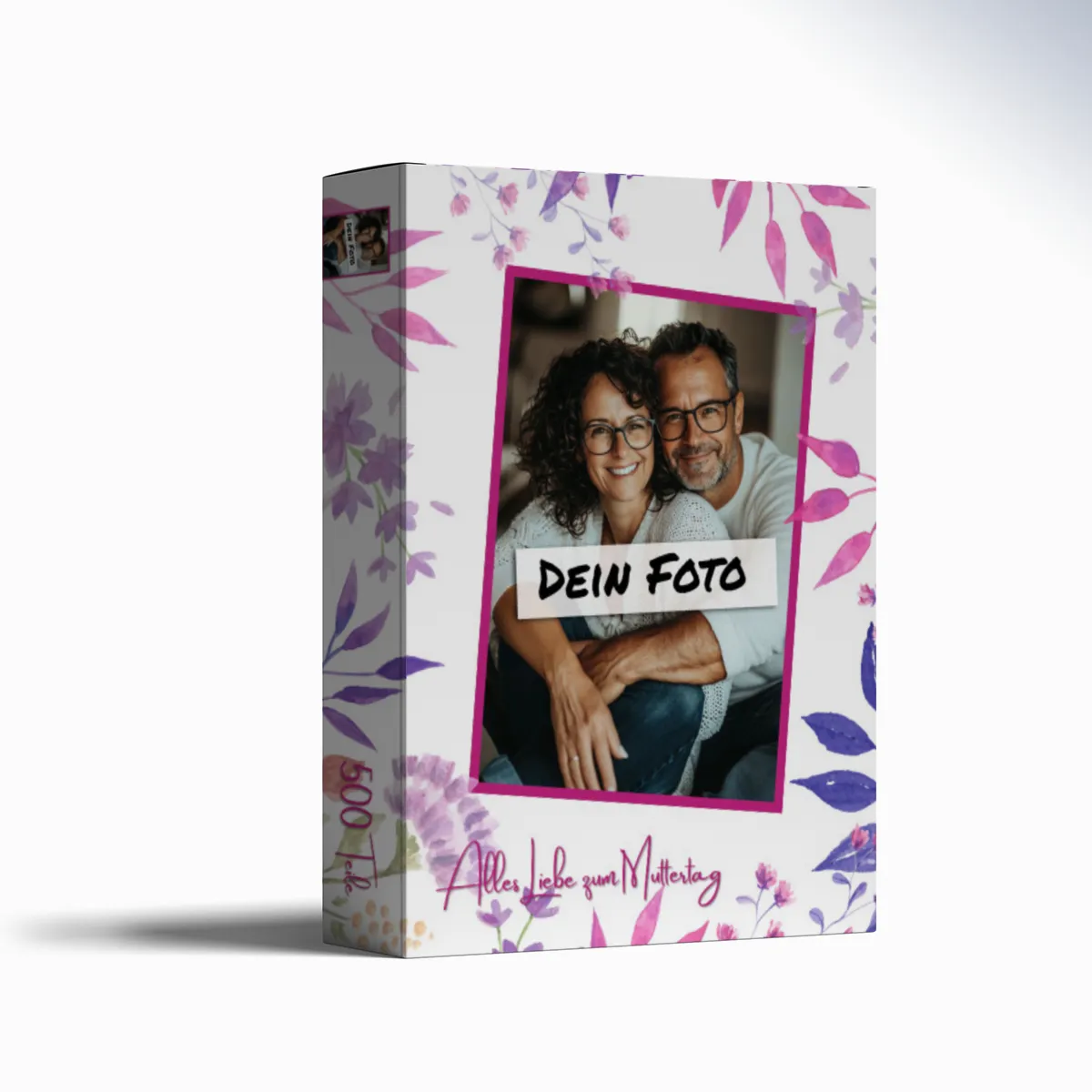 Fotopuzzle 500 Teile personalisiert Erwachsene - Schachtel Muttertag