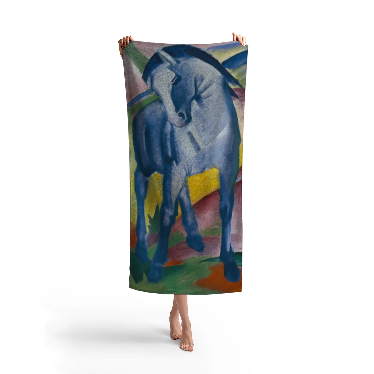 Handtuch Blaues Pferd - Franz Marc
