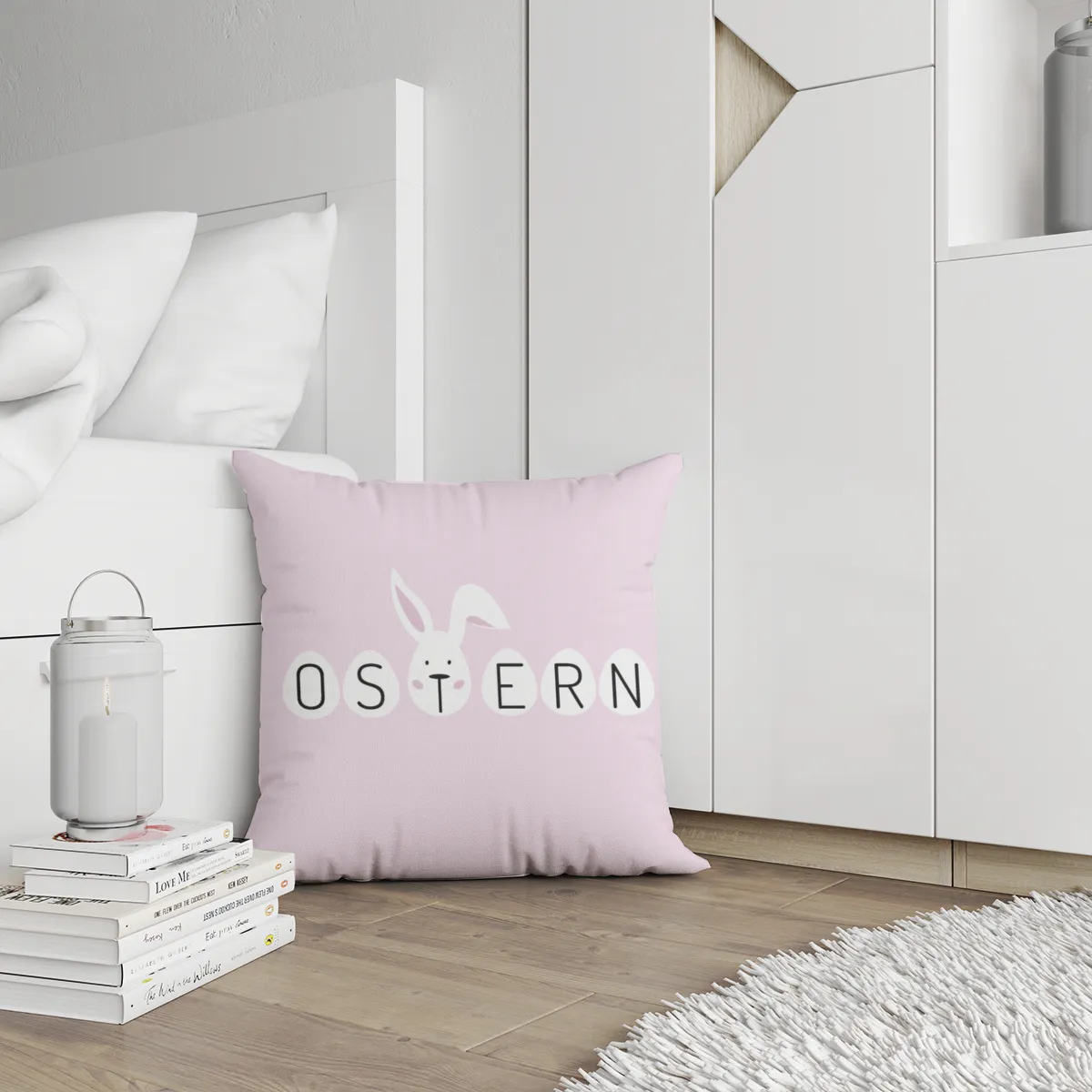 Samtkissenbezug Ostern