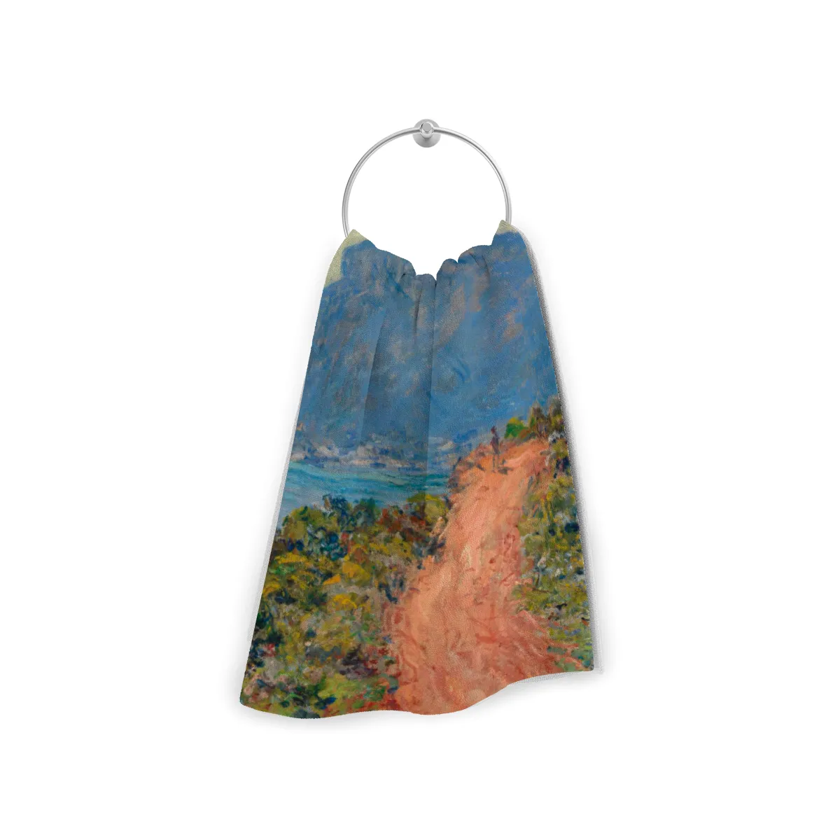 Handtuch La Corniche nahe Monaco - Claude Monet