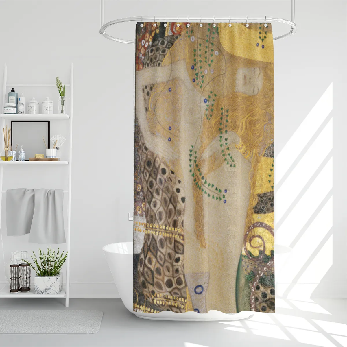 Duschvorhang Klimt - Wasserschlangen I