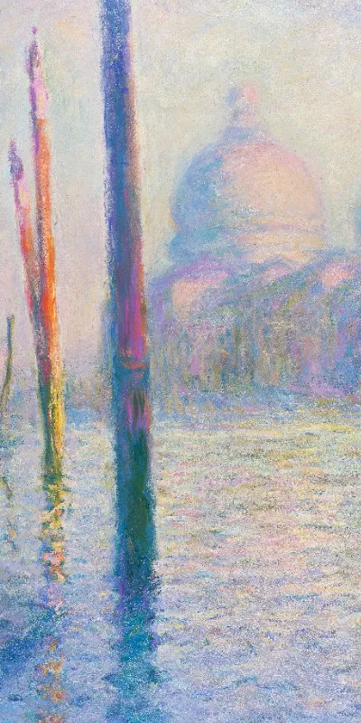 Handtuch Venedig, Santa Maria della Salute - Claude Monet