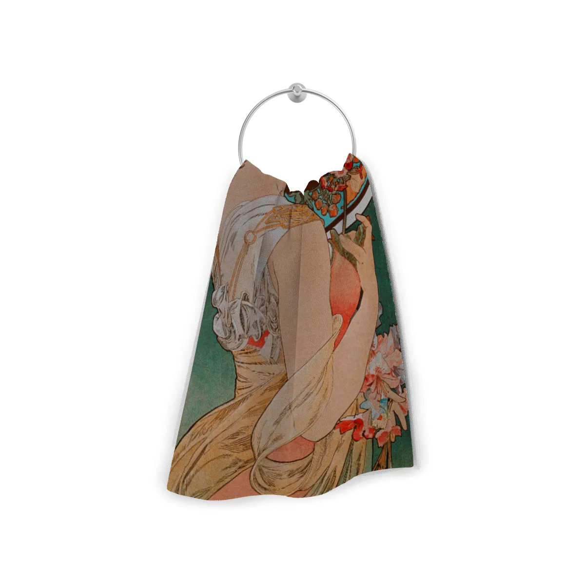 Handtuch Schlüsselblume - Alfons Mucha