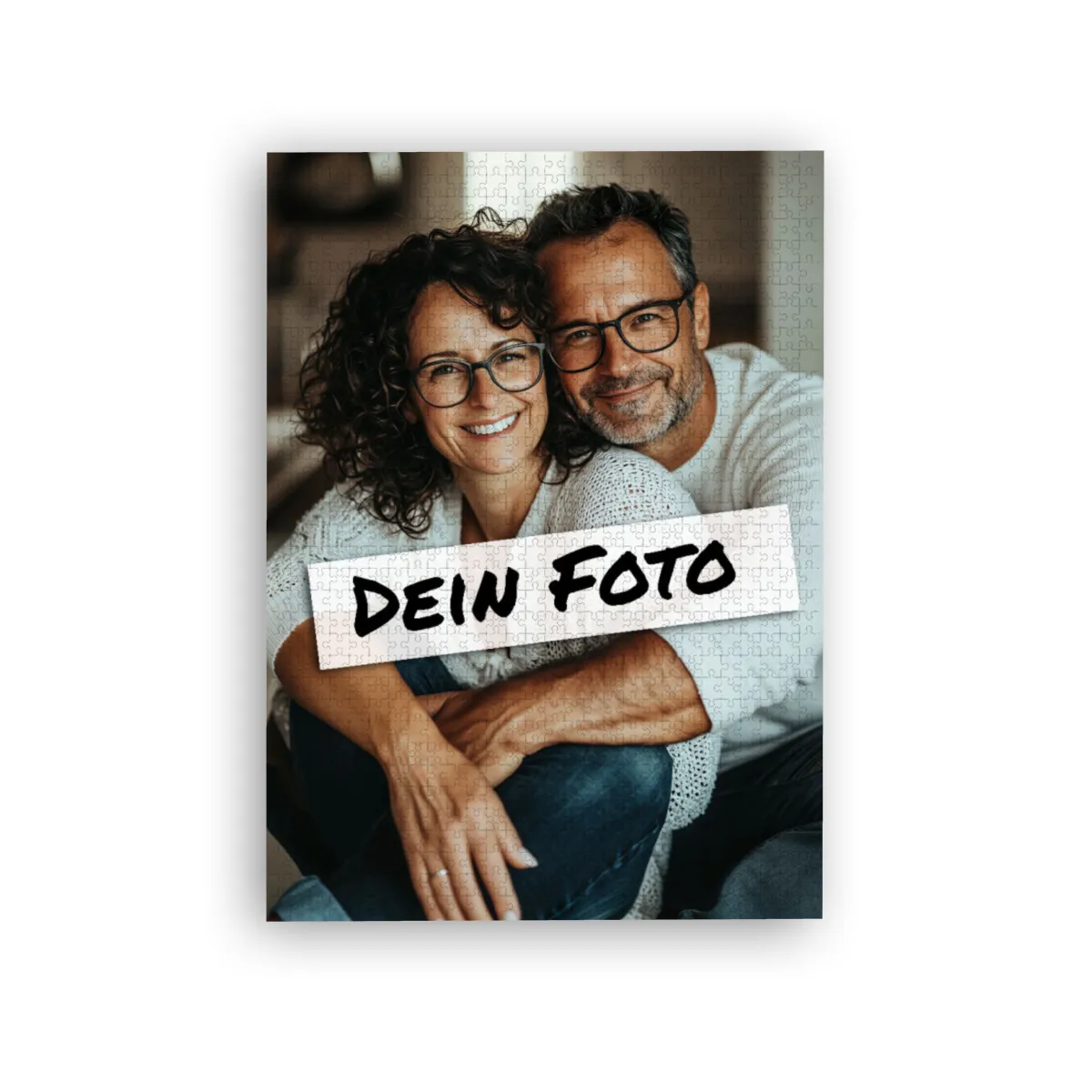 Fotopuzzle 500 Teile personalisiert Erwachsene - Schachtel Sommerwiese