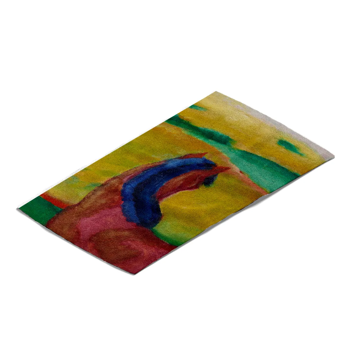 Handtuch Pferd in Landschaft - Franz Marc