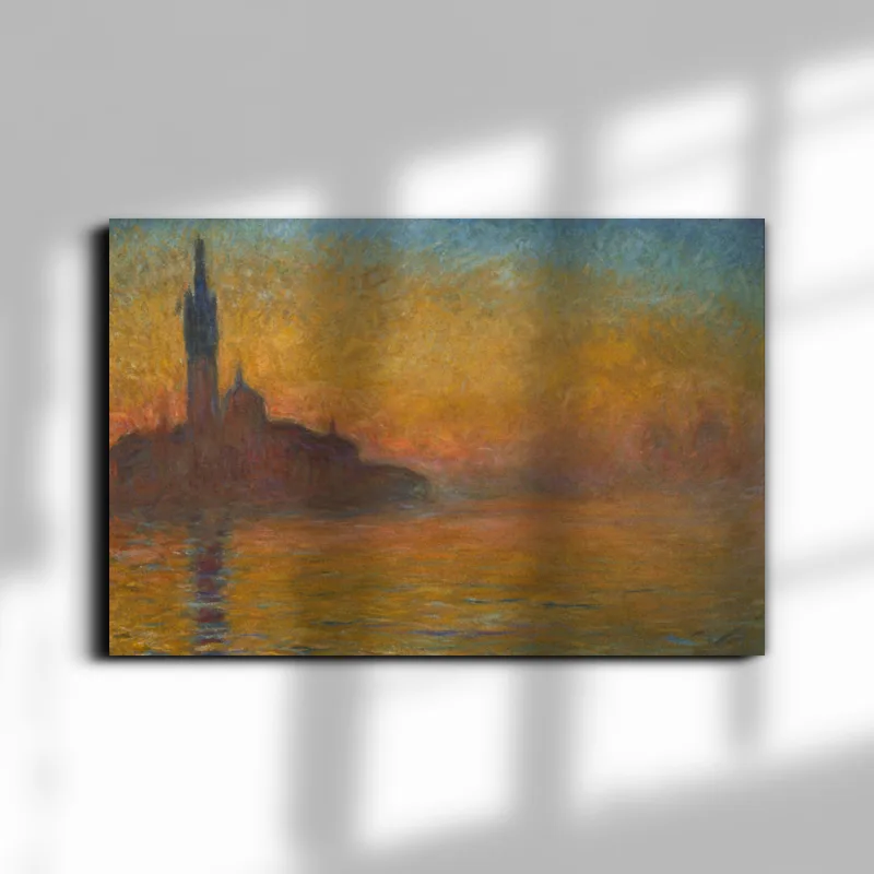 Premium-Leinwand Monet