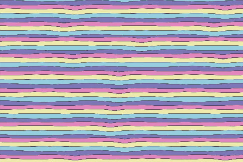 Kinderbettwäsche-Set Colorful Stripes Mikrofaser