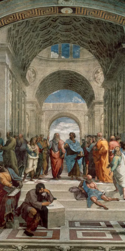 Handtuch Die Schule von Athen - Raffael