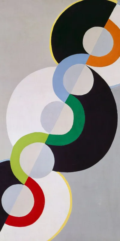 Handtuch Endloser Rhythmus - Robert Delaunay
