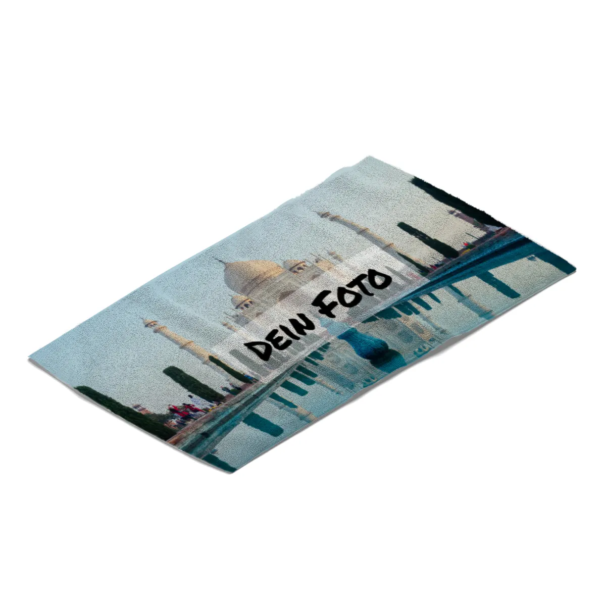 Handtuch mit Foto - personalisiertes Fotohandtuch - Foto-Handtuch selbst gestalten - 1 Foto