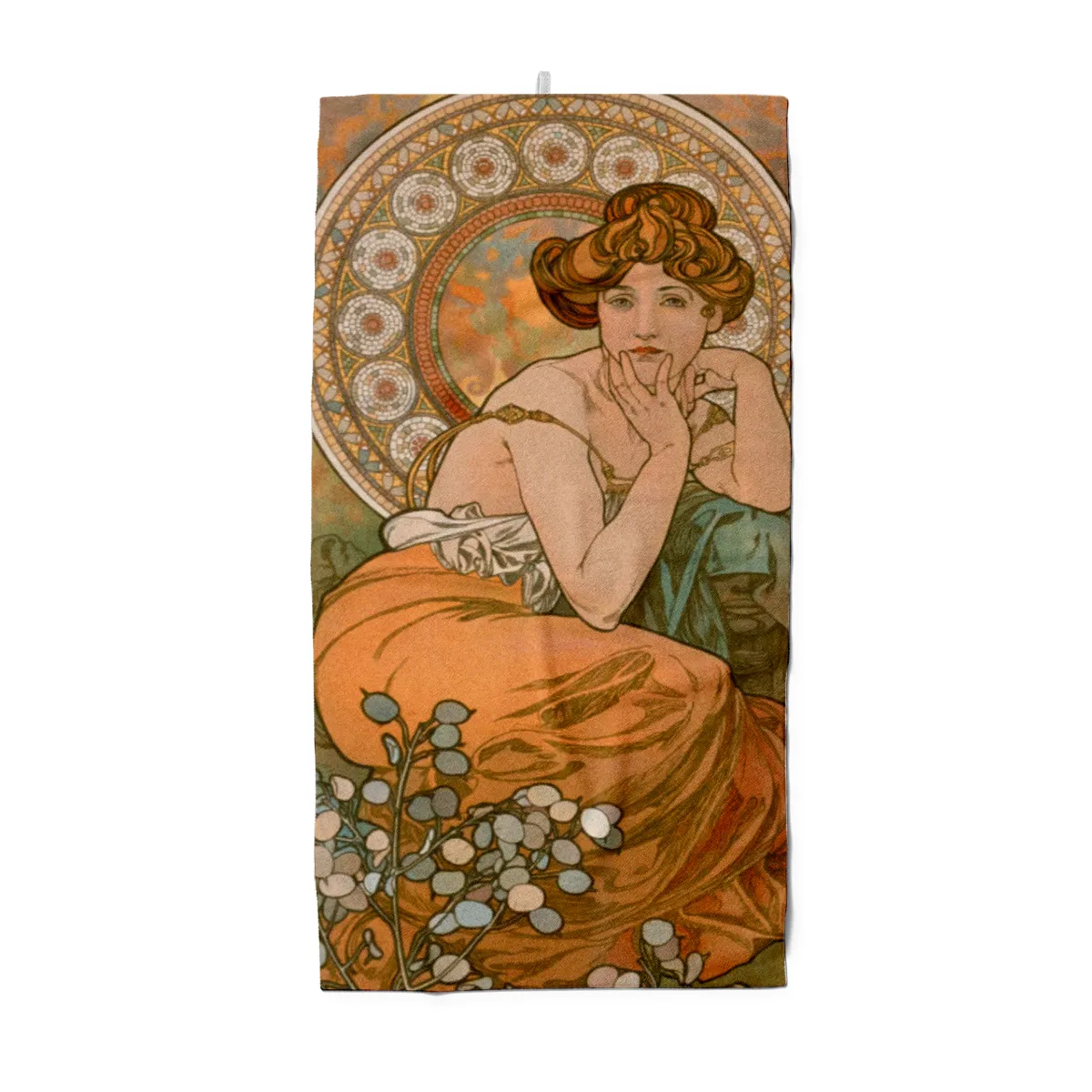 Handtuch Edelsteine: Topas - Alfons Mucha