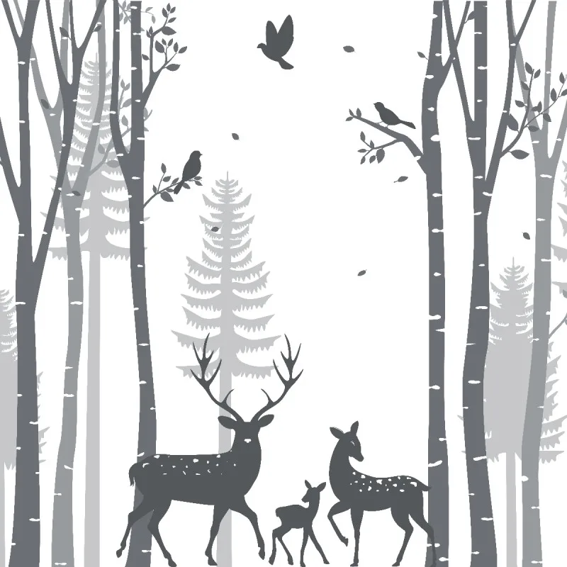 Bettwäsche-Set Woodland Wintertimes Mikrofaser