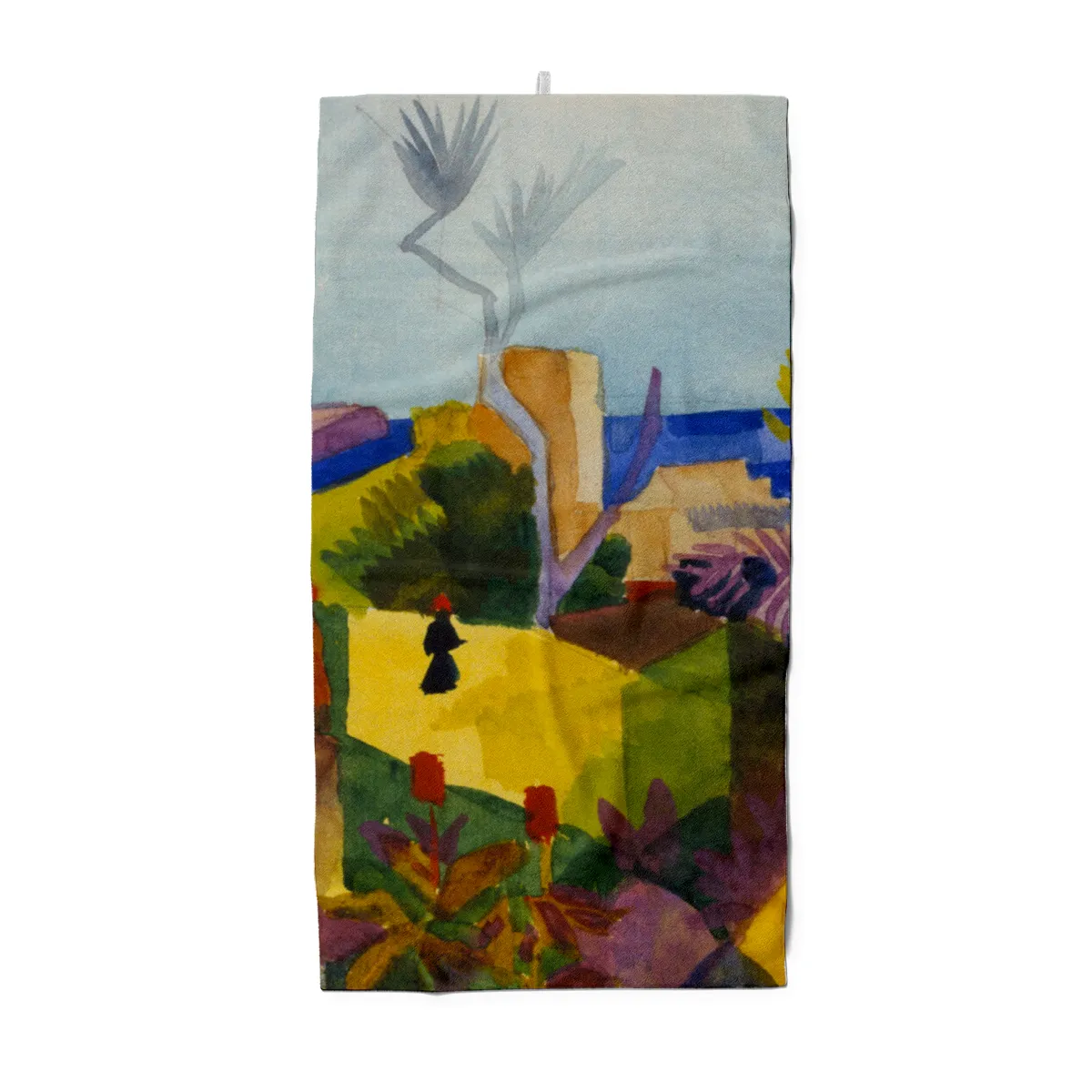 Handtuch Landschaft am Meer - August Macke