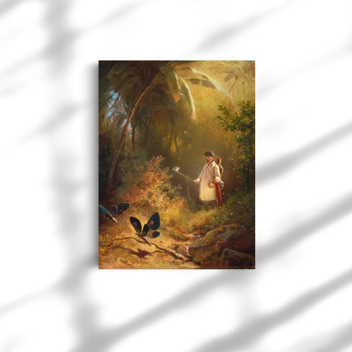 Premium-Leinwand Spitzweg