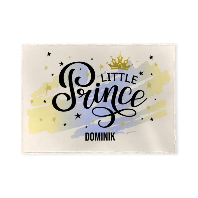 Little Princess - Fußmatte mit Namen personalisiert - Kinderzimmer