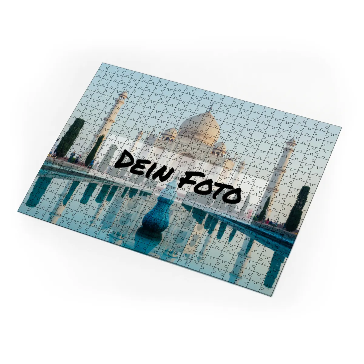 Fotopuzzle mit eigenem Bild - Fotopuzzle selbst gestalten 2000 Teile - Schachtel Weltreise - Puzzle mit Foto personalisiert - Geschenk Geburtstag Weltreise 2000 Teile Quer
