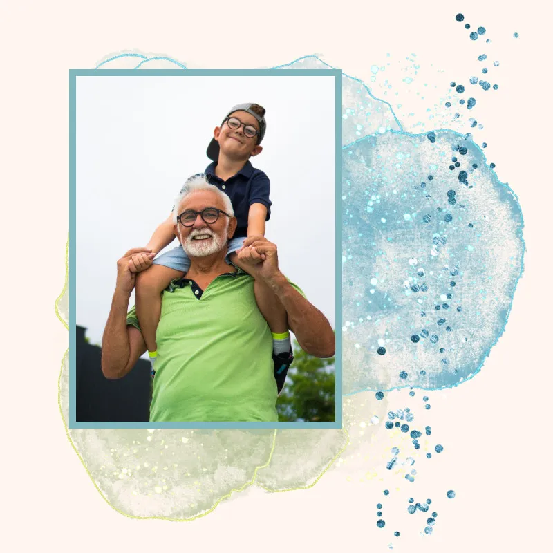 Personalisiertes Fotokissen - Vorderseite mit Foto personalisierbar - Samtkissenbezug Oma Substantiv - Geschenk Muttertag
